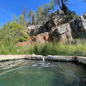 Scenic Feather River Canyon Hot Springs