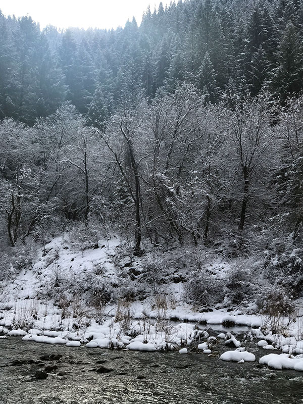 Feather River winter scene